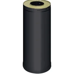 Teräspiipun/hormin jatke Harvia 500 mm musta
