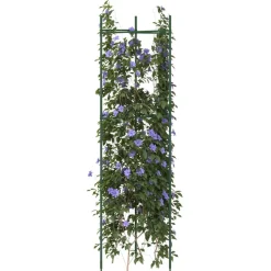 Tomaattihäkki, 116 cm teräs ja PP, eri määrillä ja malleja (38130)
