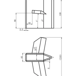 Traktorihalkomakoneen ristihalkoja Timco 18T/22T