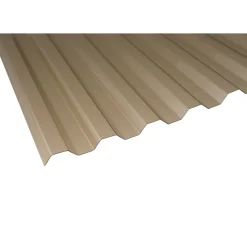 Trapetsilevy Keraplast PC Sun 0,8 mm, pronssi 1040 x 3000 mm