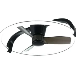 Tuuletinkattovalaisin Trio Stockholm Ø73.5cm LED