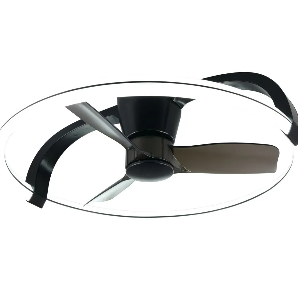 Tuuletinkattovalaisin Trio Stockholm Ø73.5cm LED