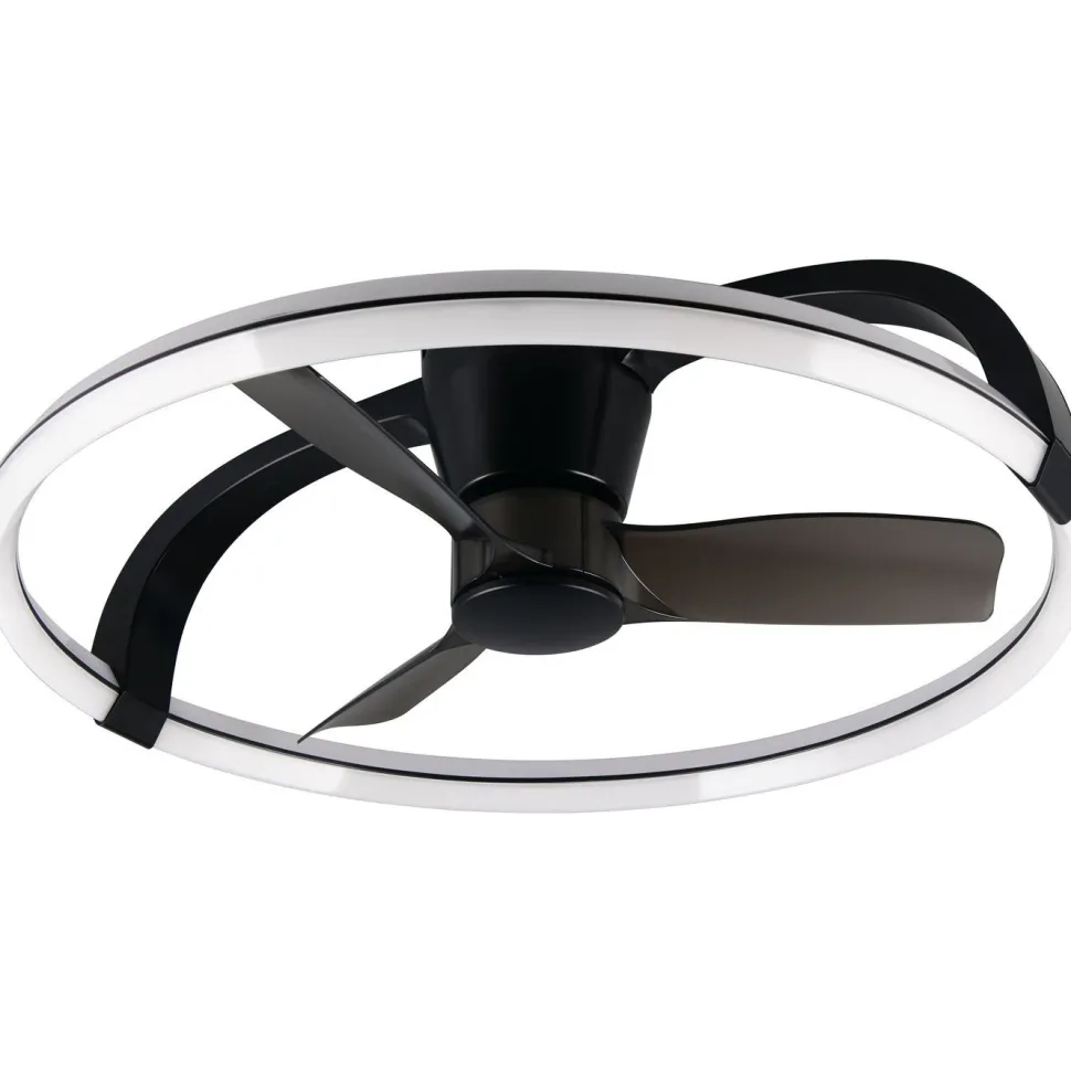 Tuuletinkattovalaisin Trio Stockholm Ø73.5cm LED