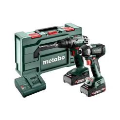 Työkalupaketti Metabo Combo Set 2.8.1 18V sisältää 2x2.0Ah akut ja laturin SC 30