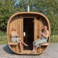 Tynnyrisauna Baltresto Cube, 220x240cm, 4 hlöä