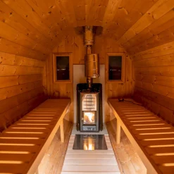 Tynnyrisauna Baltresto, 200x300cm, 6 hlöä