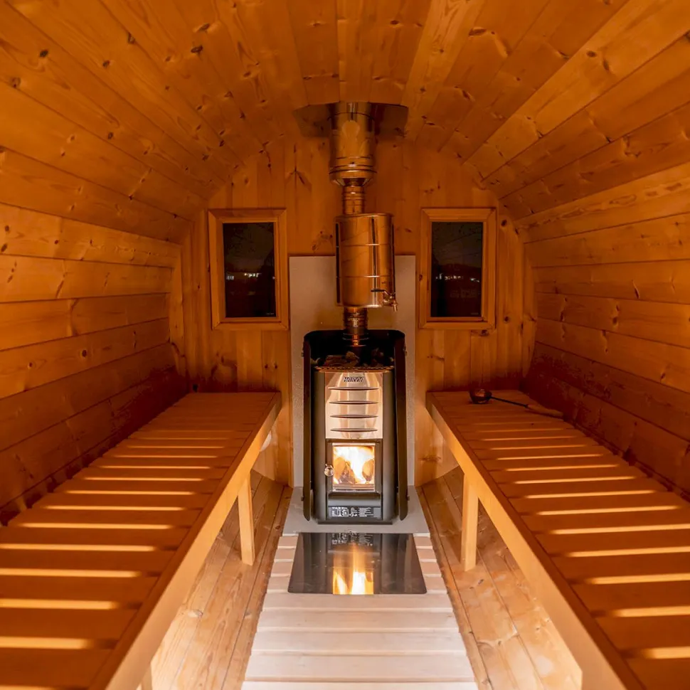 Tynnyrisauna Baltresto, 200x300cm, 6 hlöä