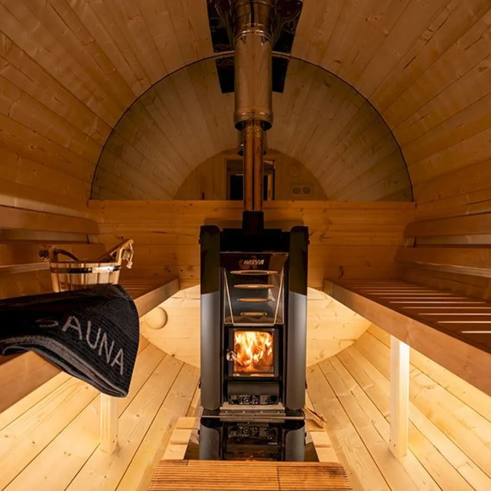 Tynnyrisauna Baltresto, 200x300cm, 6 hlöä