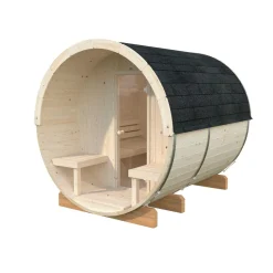 Tynnyrisauna Palmako Anita Ø 220x250cm