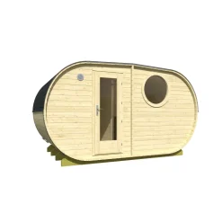 Tynnyrisauna Tene Hanko 9.4m²