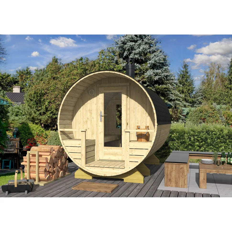Tynnyrisauna Tene Kerava 6m²