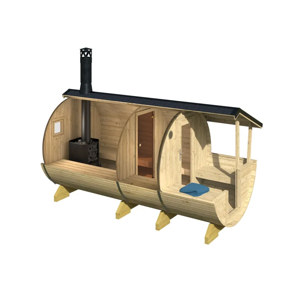 Tynnyrisauna Tene Lahti 8m²