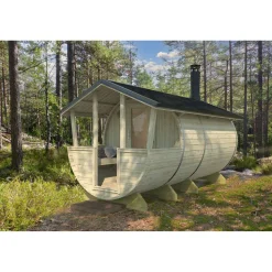 Tynnyrisauna Tene Lahti 8m²
