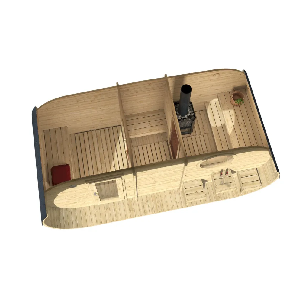 Tynnyrisauna Tene Lohja 11.8m²