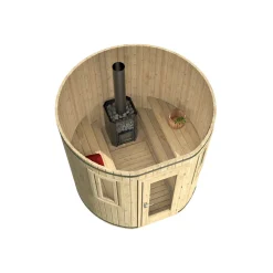 Tynnyrisauna Tene Tornio 4.4m²