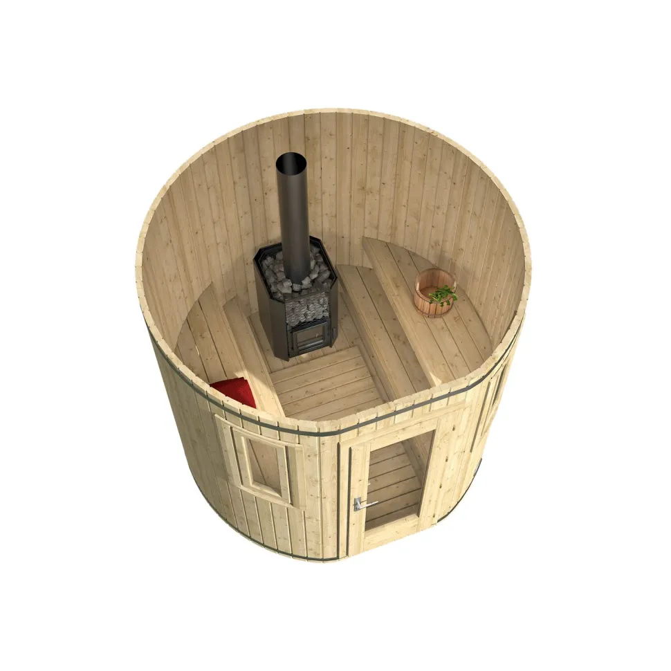 Tynnyrisauna Tene Tornio 4.4m²