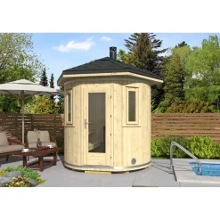 Tynnyrisauna Tene Tornio 4.4m²