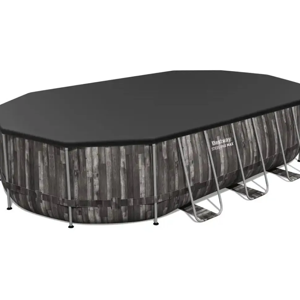 Uima-allassetti Bestway Steel Pro MAX, 610x366x122cm, ovaali