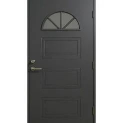 Ulko-ovi Timburg Kaari 9-10x21 karmi 115 mm RR23 tummanharmaa