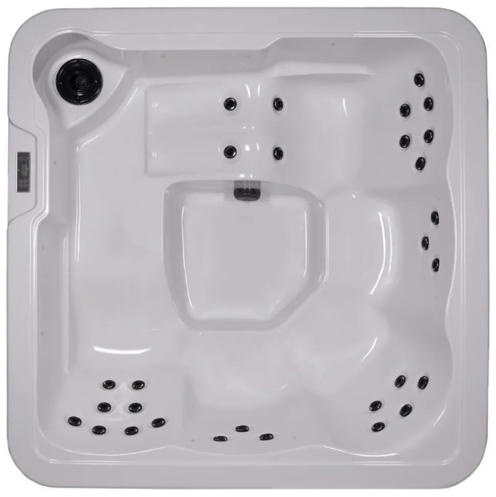 Ulkoporeallas Comfort Garden Aurora, 5 hlöä, 29 suutinta, harmaa/valkoinen