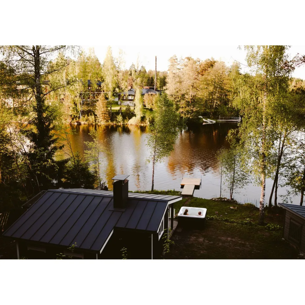 Ulkoporeallas Comfort Garden Aurora, 5 hlöä, 29 suutinta, harmaa/valkoinen