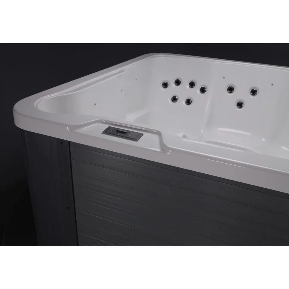 Ulkoporeallas Comfort Garden Aurora, 5 hlöä, 29 suutinta, harmaa/valkoinen