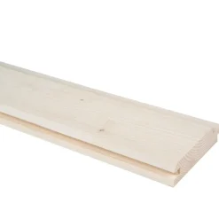 Ulkoverhouspaneeli JR-Wood UTV, 23mm, pohjamaalattu, valkoinen, päätypontattu, eri vaihtoehtoja