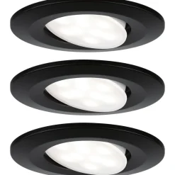 Upotettava LED-valaisin Paulmann Calla, 3kpl, IP65, Ø90mm, 6W, 530lm, 4000K, eri värejä