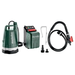 Uppopumppu Metabo TPF 18 LTX 2200 sadevesitynnyrille ilman akkua ja laturia