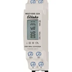 1-vaihe energiamittari Eltako WSZ15DE-32A ilman MID-hyväksyntää
