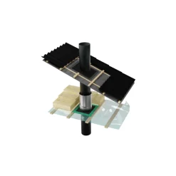 Valmispiippu Härmä Air Siro Prime Ø150mm, takkaan