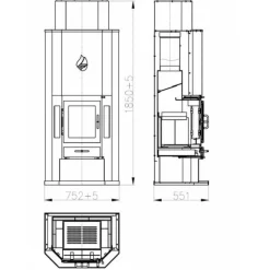 Valmistakka Diplomat, 170kg, 14kW