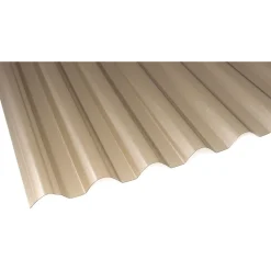 Valokate Keraplast PC Omega 1mm, pronssi, lev. 1060mm, määrämittainen