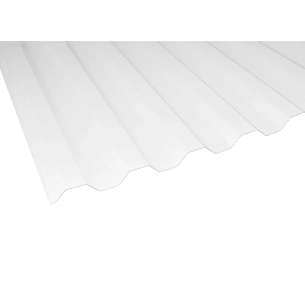 Valokate Keraplast PC Sun trapetsilevy 1,0 mm, opaali 1040 x 3000 mm