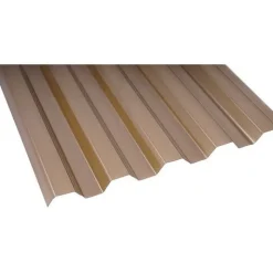 Valokate Keraplast PC Sun Trapetsi, 1mm, pronssi, lev. 1040mm, määrämittainen