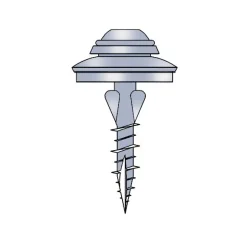 Valokateruuvi Keraplast Ruspert 4,8 x 32 mm, 100 kpl, aluslevyllä