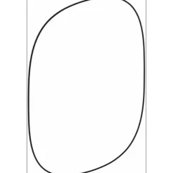 Valopeili Geberit Option Oval, 600 mm