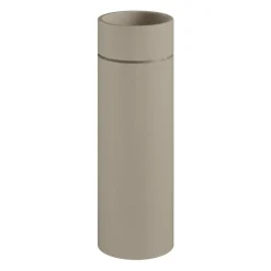Vapaasti seisova pesuallas Kerasan Oke, lattiaviemäri S-trap, ø30x88.5cm