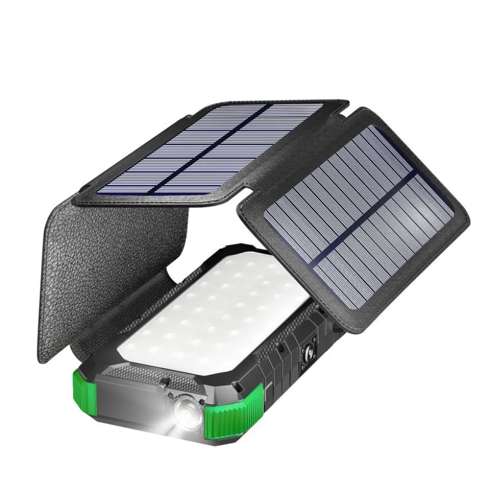 Varavirtalähde aurinkopaneelilla Blavor Solar 4 aurinkokennoa 3,7V 20 Ah
