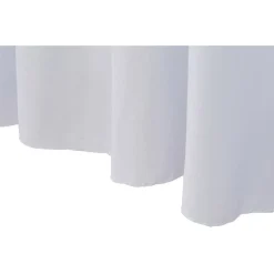 Venyvät pöytäliinat 2 kpl helmalla 183x76x74 cm valkoinen