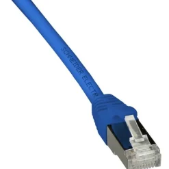 Verkkokaapeli Schneider Electric Actassi CAT6a S/FTP, 1.0m, sininen