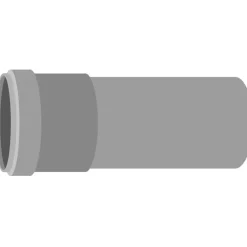 Viemärin muhviputki Meltex HT Ø75x3000 mm
