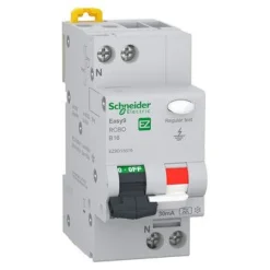 Vikavirtajohdonsuojakatkaisija Schneider Electric Easy9 RCBO 2B16 30 mA