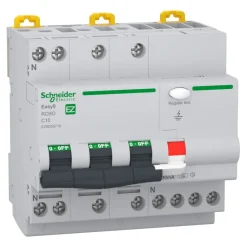 Vikavirtajohdonsuojakatkaisija Schneider Electric Easy9 RCBO 4C10 30 mA