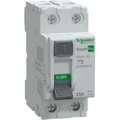 Vikavirtasuojakytkin Schneider Electric Easy9 RCCB 2P 25 A 30 mA A