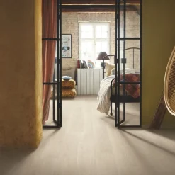 Vinyylilankku Pergo Lysefjord Pad Pro, Beige Washed oak, integroitu alusmateriaali