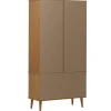 Vitriini MOLDE ruskea 90x35x175 cm täysi mänty (13413)