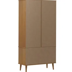 Vitriini MOLDE ruskea 90x35x175 cm täysi mänty (13413)