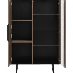 Vitriini Nomla WIT2D PINELLI PN-05, 90x140cm, musta/ruskea