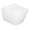 WC-istuin Creavit Elegant Rim-Off seinämalli valkoinen soft-close kansi